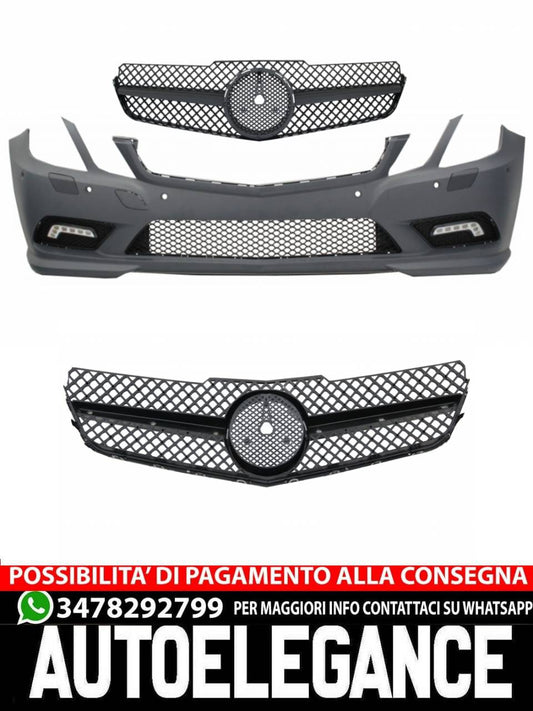 Front Bumper and Grille Suitable for Mercedes E-Class C207 W207 A207 