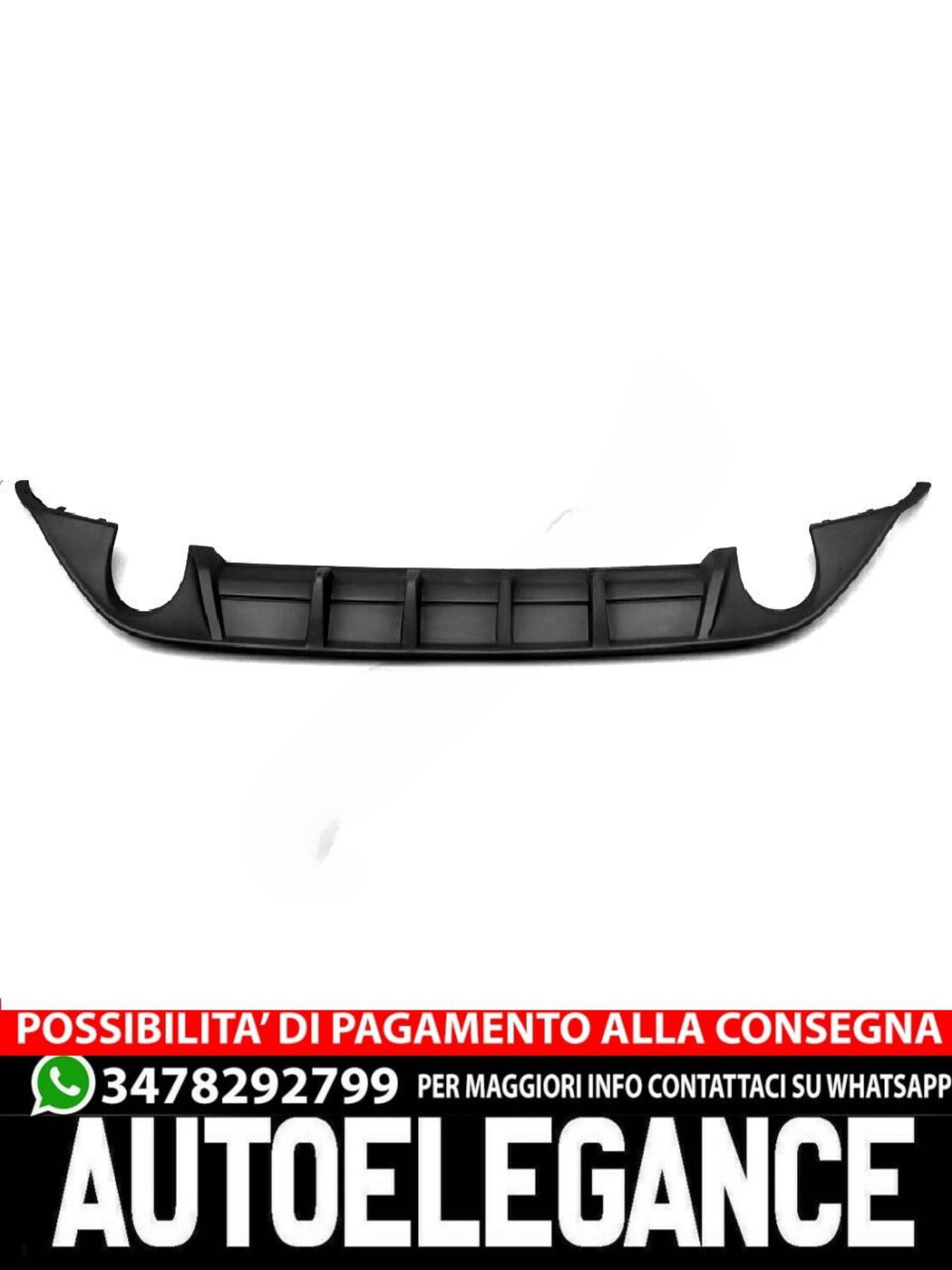DIFFUSORE adatto per VW Golf 7 VII 2012 – 2020
