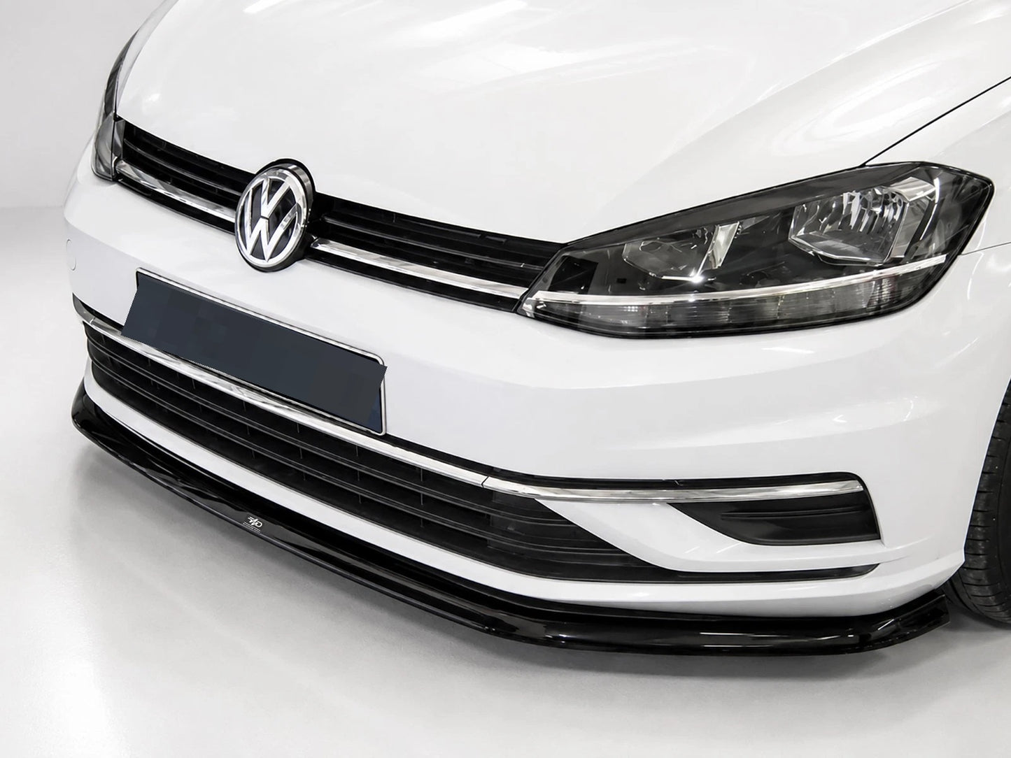 👉Splitter Anteriore ABS Nero Lucido per Volkswagen Golf Mk7 Facelift 16-19👈