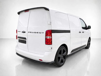 👉Splitter posteriore Opel Vivaro C L2/Peugeot Expert L2 MK3 ABS nero lucido👈