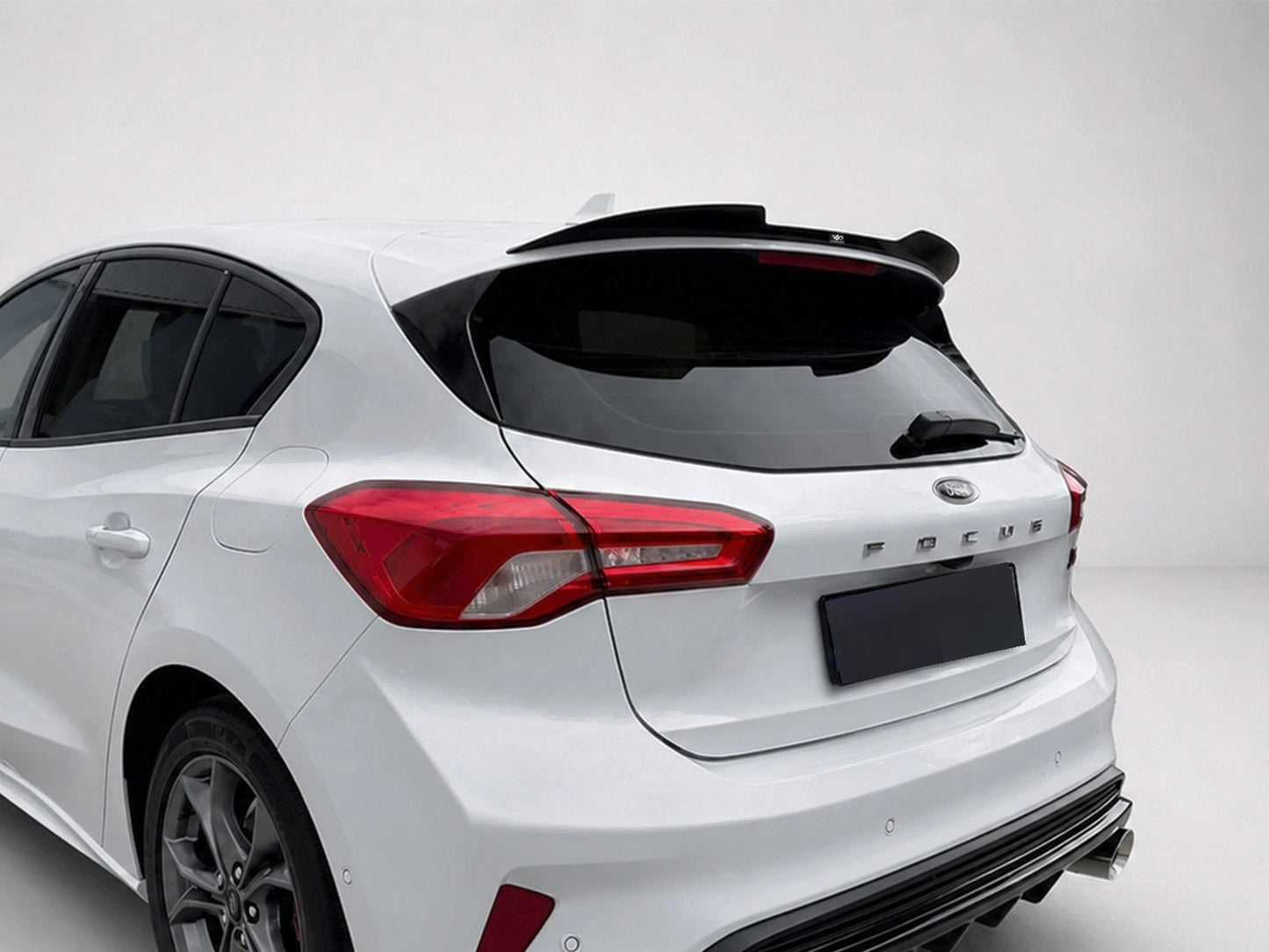 👉Estensione Spoiler Tetto per Ford Focus MK4 Hatchback (2018+) - Nero Lucido👈