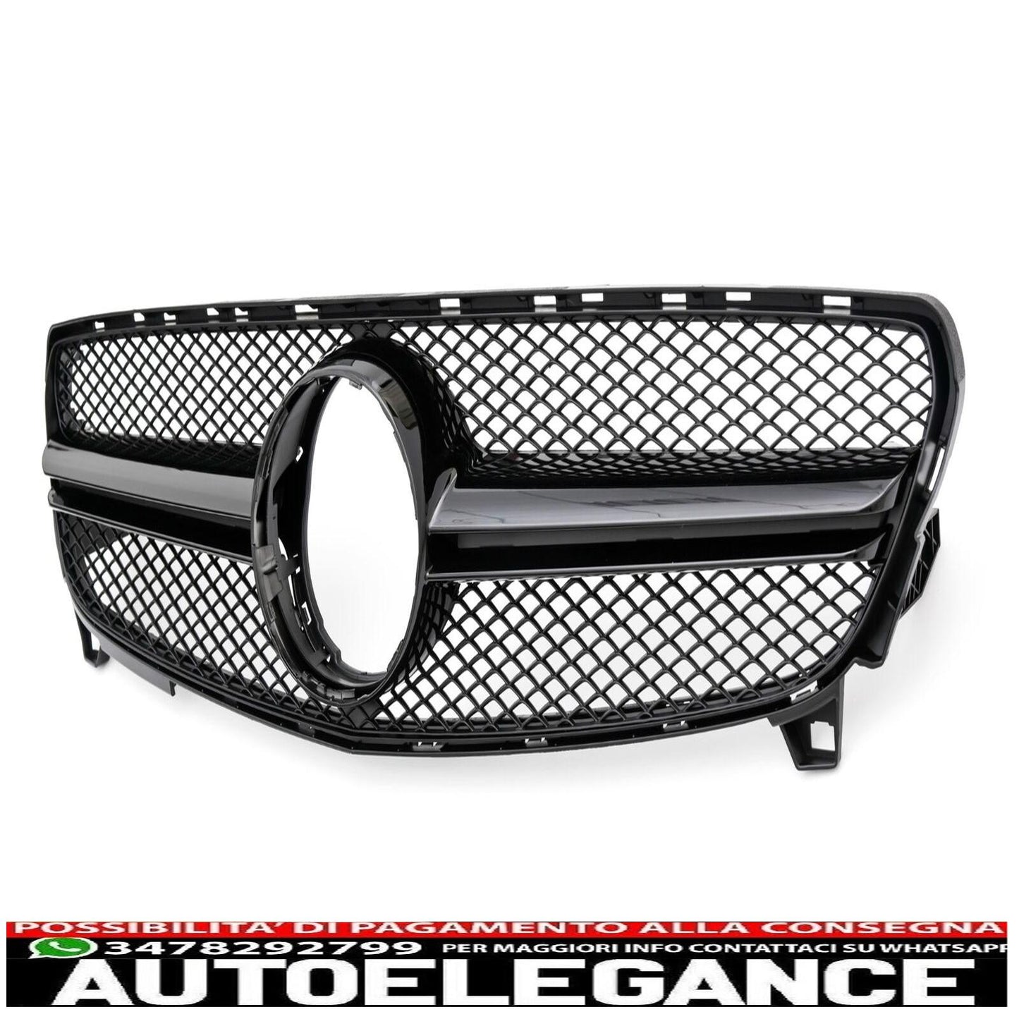 sports grille for Mercedes w176 a class restyling 2015-2018