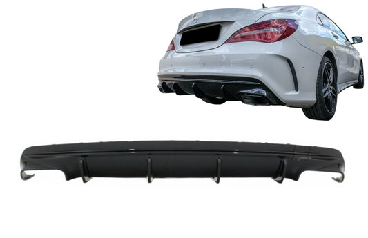Diffuser for Mercedes CLA W117 X117 Shooting Brake 13-18 Facelift CLA45 Look