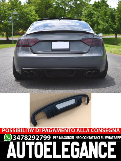 DIFFUSORE COMPATIBILE PER AUDI A5 COUPE CABRIO 2007-2011