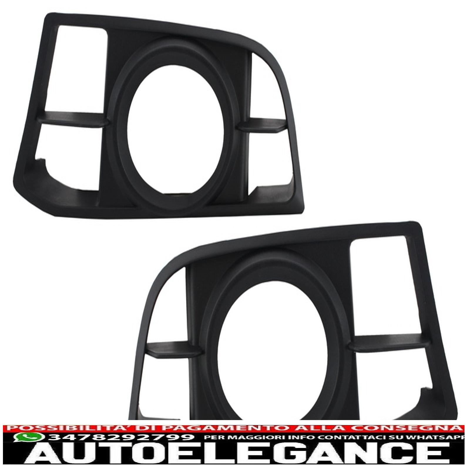 coperture fendinebbia adatte per bmw serie 5 f10 f11 non-lci lci (2010-2017) paraurti m-technik lci design AUTOELEGANCERICAMBI