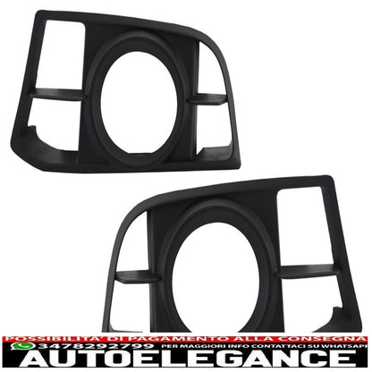 coperture fendinebbia adatte per bmw serie 5 f10 f11 non-lci lci (2010-2017) paraurti m-technik lci design AUTOELEGANCERICAMBI
