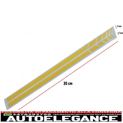 Yellow matt adhesive mirror suitable for mercedes coupe c238 abcs class cla gla cls glk w246 w204 w176 w117 w212 w207 w218 x156 x204 w221