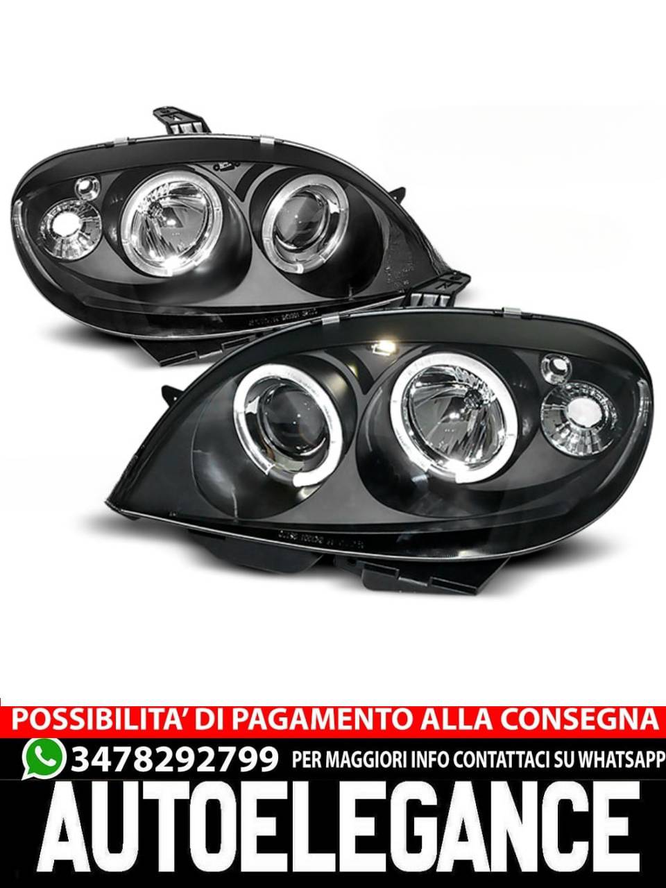 CITROEN SAXO 09.99-06.03 ANGEL EYES NERO
