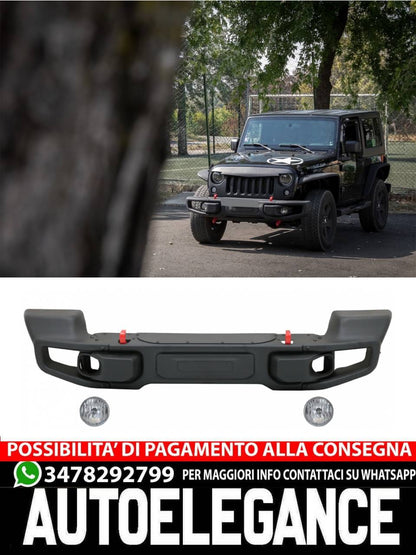 Metal Front Bumper Fits for JEEP Wrangler / Rubicon JK (2007-2017)