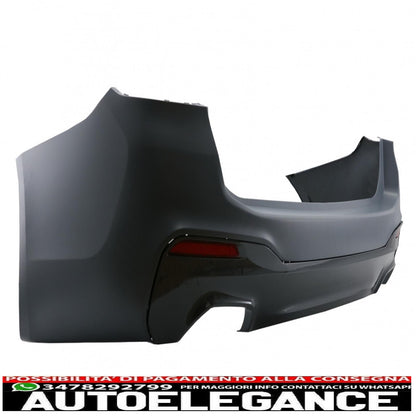 Rear bumper suitable for BMW 5 Series Touring G31 (2017-up) m-technik design