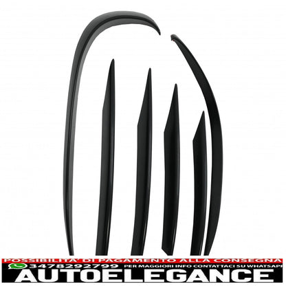 Front Bumper Splitter Wings Aerodynamic Flaps Fit For Mercedes C Class W205 S205 C205 A205 Facelift (2019-up) C43 Design