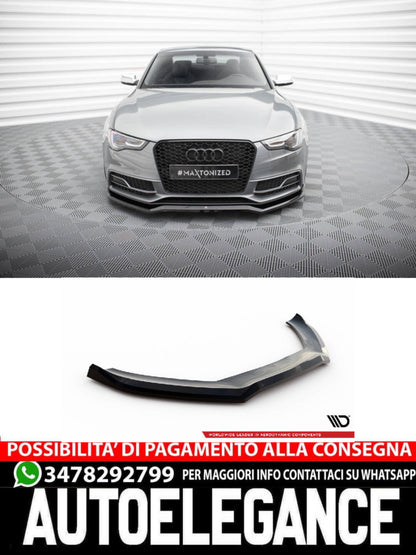 SPLITTER ANTERIORE V.4 AUDI S5 / A5 S-LINE COUPÉ / SPORTBACK 8T FACELIFT
