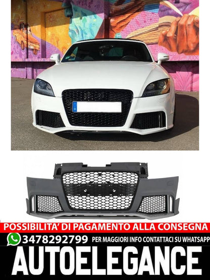 Paraurti anteriore adatto per Audi TT 8J Cabriolet Coupé (2006-2014) RS 8S TTRS