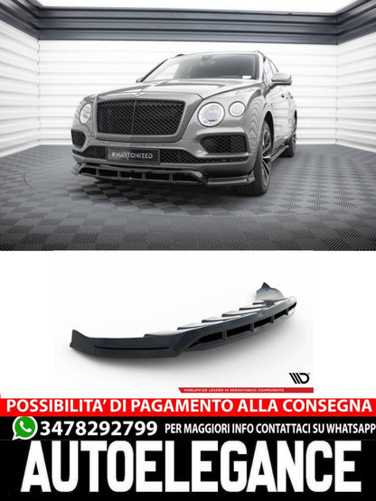 SPLITTER ANTERIORE adatto per BENTLEY BENTAYGA MK1  (2015-2020)