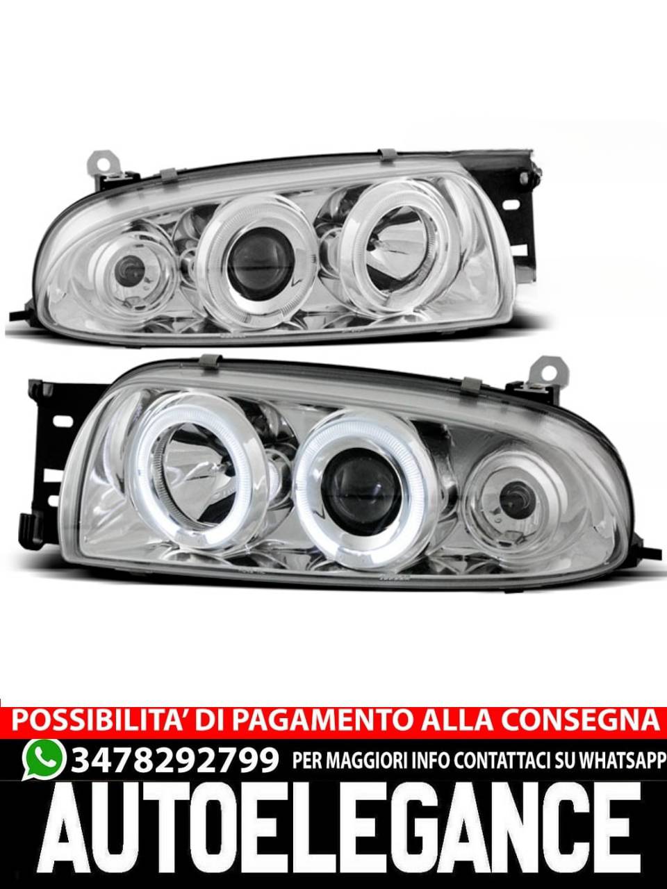 FORD FIESTA MK4 10.95-08.99 ANGEL EYES CROMATI