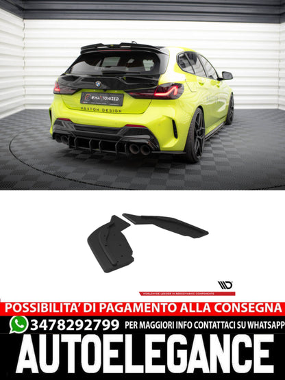 SPLITTER LATERALI POSTERIORI STREET PRO compatibile per V.2 BMW 1 F40 M-PACK / M135I