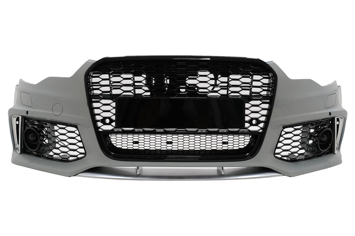 Bumper for Audi A6 C7 4G 2011-2015 radiator grille honeycomb grille RS Design SRA PDC - show original titleOriginal textStoßstange für Audi A6 C7 4G 2011-2015 Kühlergrill Wabengitter RS ​​Design SRA PDC 