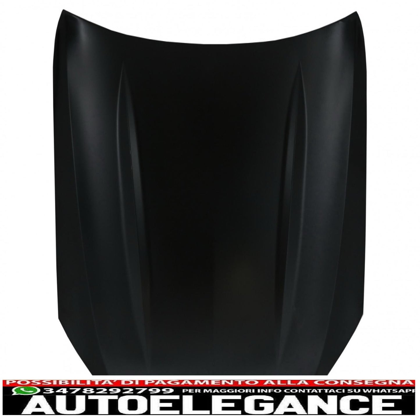 Cofano cofano anteriore con parafanghi anteriori adatto a mercedes classe c w205 s205 c205 a205 (2014-2020) design c63 AUTOELEGANCERICAMBI