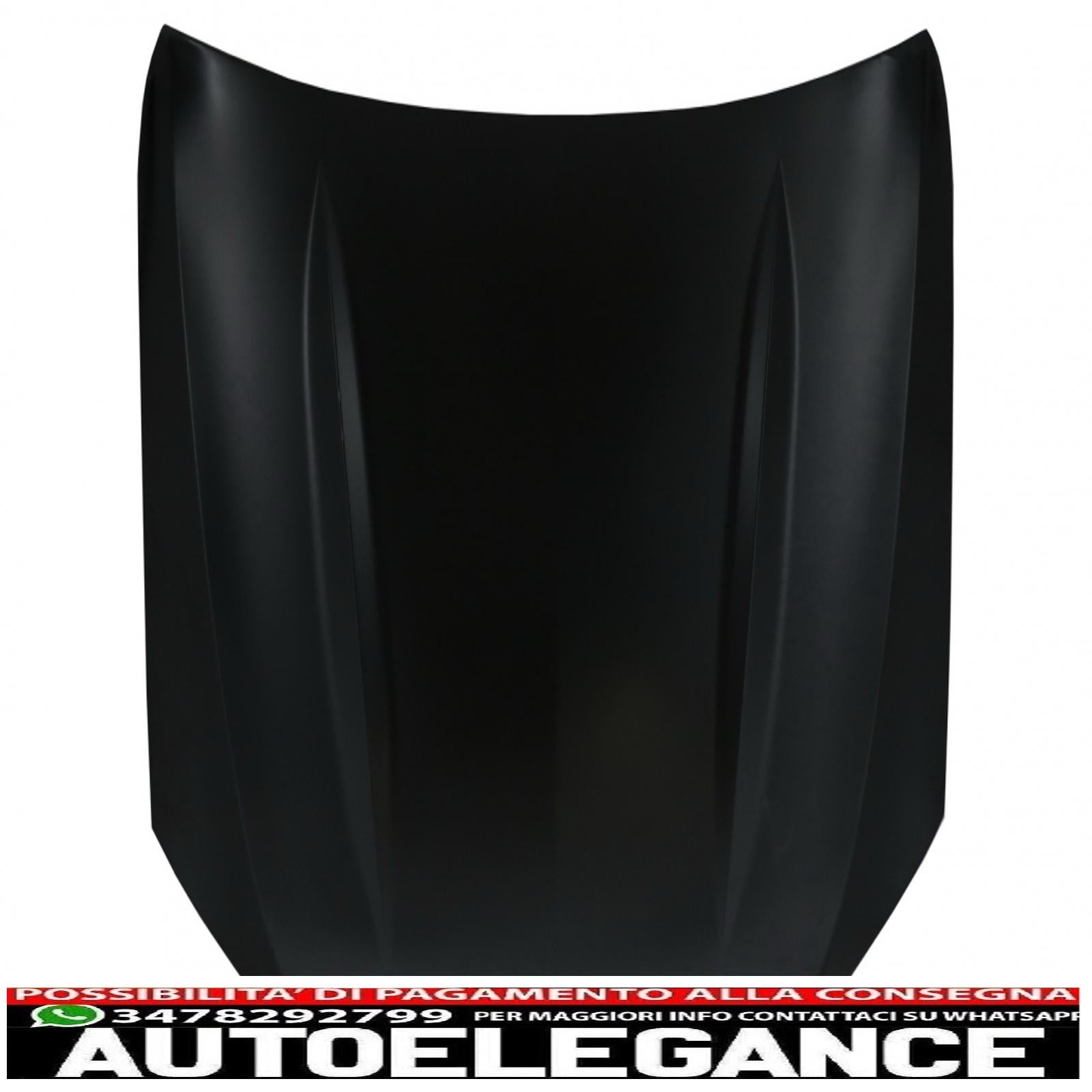 Cofano cofano anteriore con parafanghi anteriori adatto a mercedes classe c w205 s205 c205 a205 (2014-2020) design c63 AUTOELEGANCERICAMBI
