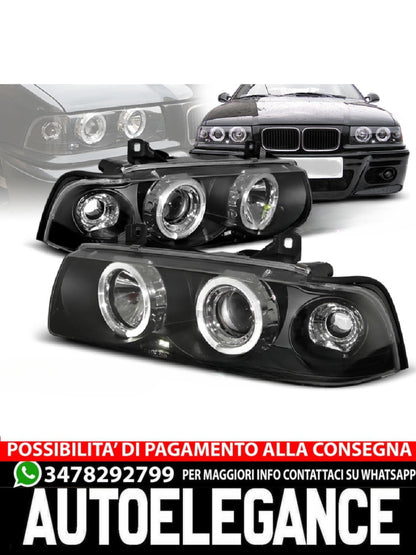 FARI ANGEL EYES NERO adatti per BMW E36 12.90-08.99 S/C/T