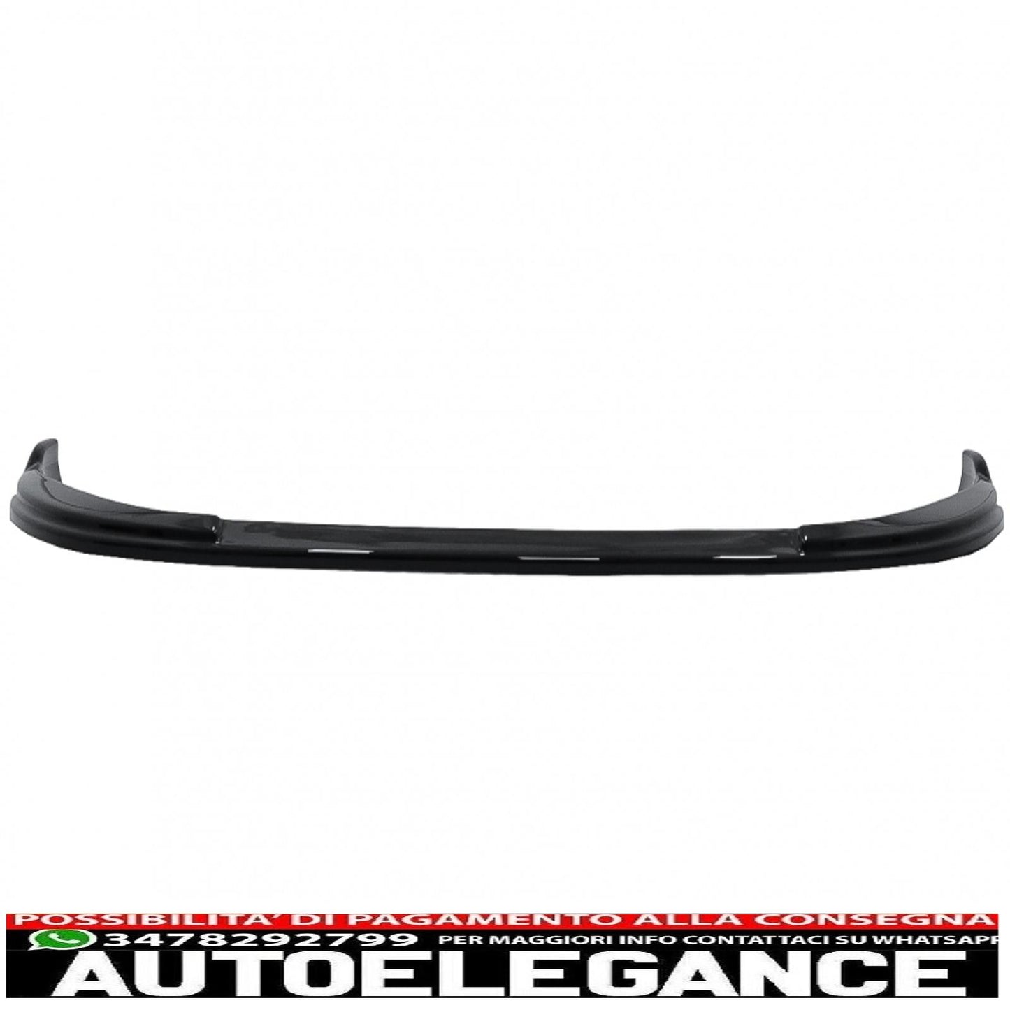 Front Bumper Lip Extension Spoiler Fit For VW Golf 8 (2020 Onwards) Standard Piano Black