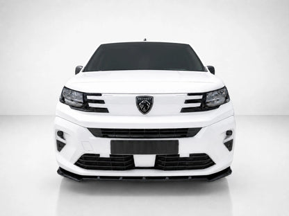 👉Splitter anteriore Citroën Berlingo-Peugeot Partner MK3 FL ABS nero lucido👈