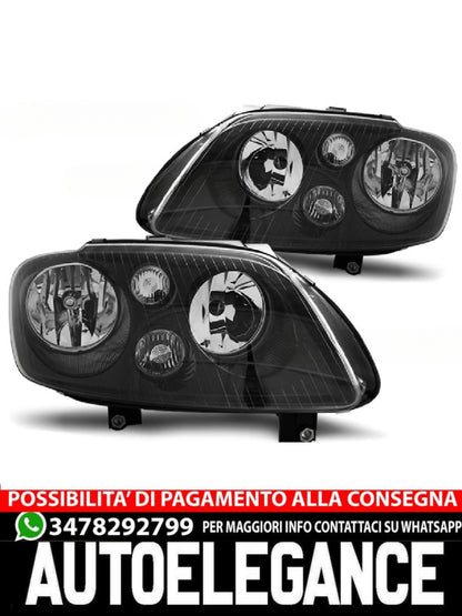 HEADLIGHTS SUITABLE FOR VW TOURAN 02.03-10.06 / CADDY BLACK 