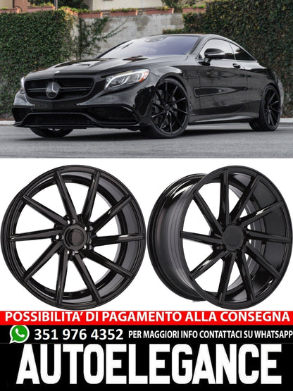 CERCHI CERCHIO IN LEGA 18" Adatto per ALFA ROMEO CITROEN DS FIAT FORD JAGUAR LANCIA LAND ROVER LINCOLN OPEL PEUGEOT RENAULT SMART TOYOTA VOLVO