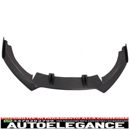 Front bumper additional spoiler lip suitable for audi a5 8t rs5 (2008-2016) real carbon 
