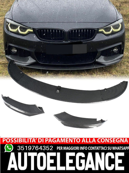 Front lip spoiler for BMW 4 Series F32 F33 F36 sports package 