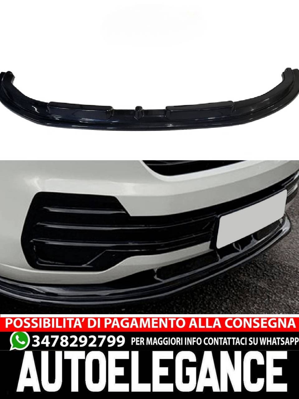 SPLITTER suitable for VW Transporter T6.1 2019-2021 