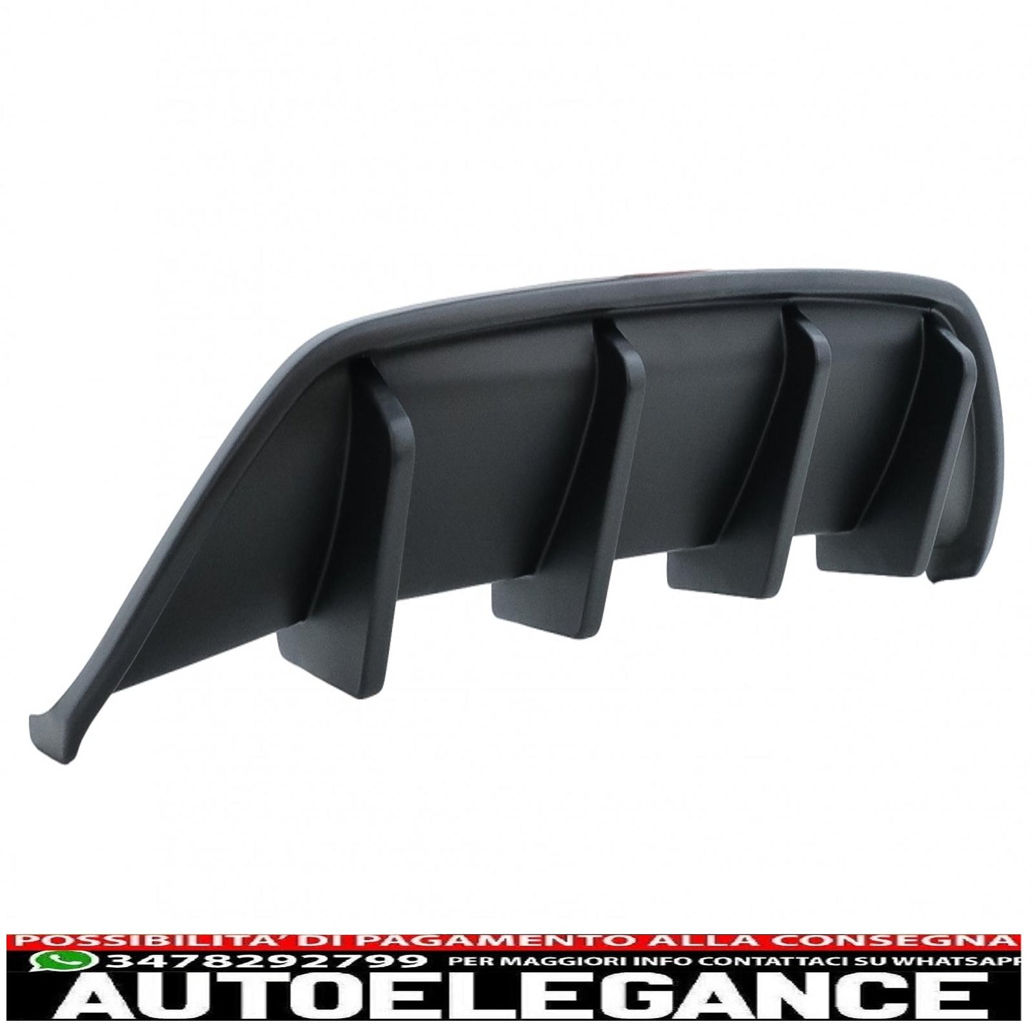 Mantovana diffusore aria posteriore adatta per alfa romeo stelvio 949 (2016-2020) nero
