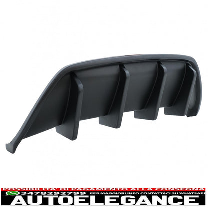Mantovana diffusore aria posteriore adatta per alfa romeo stelvio 949 (2016-2020) nero