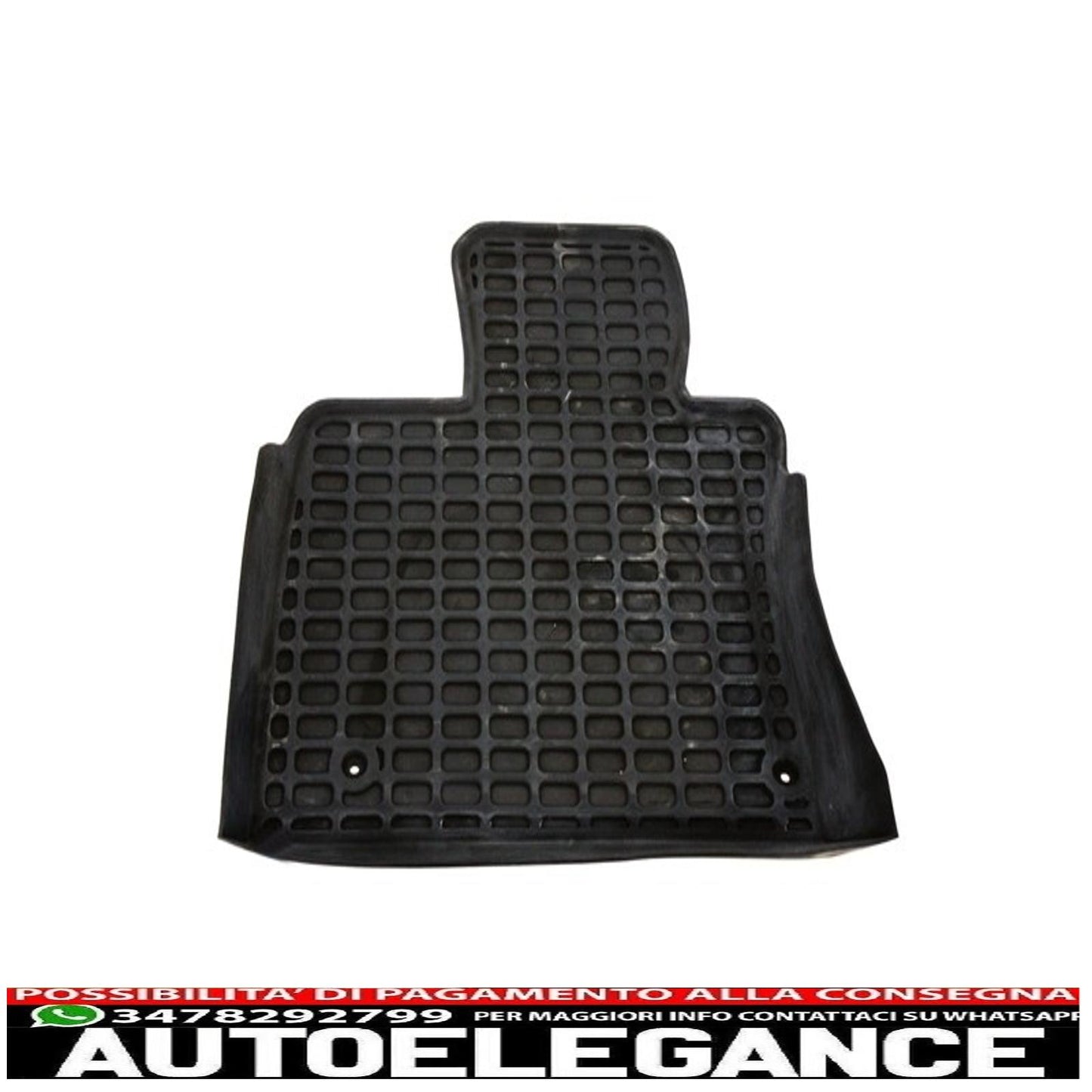 Rubber mats suitable for BMW X6 E71 (2008-2014) black