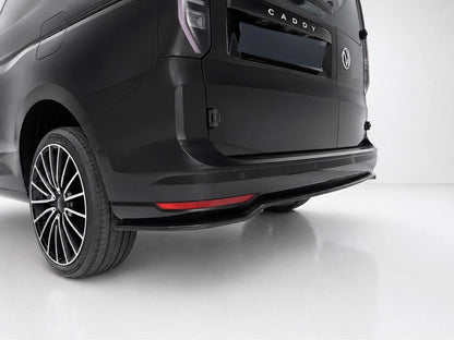 👉Splitter Posteriore per Volkswagen Caddy MK5 2021+ Nero Lucido👈