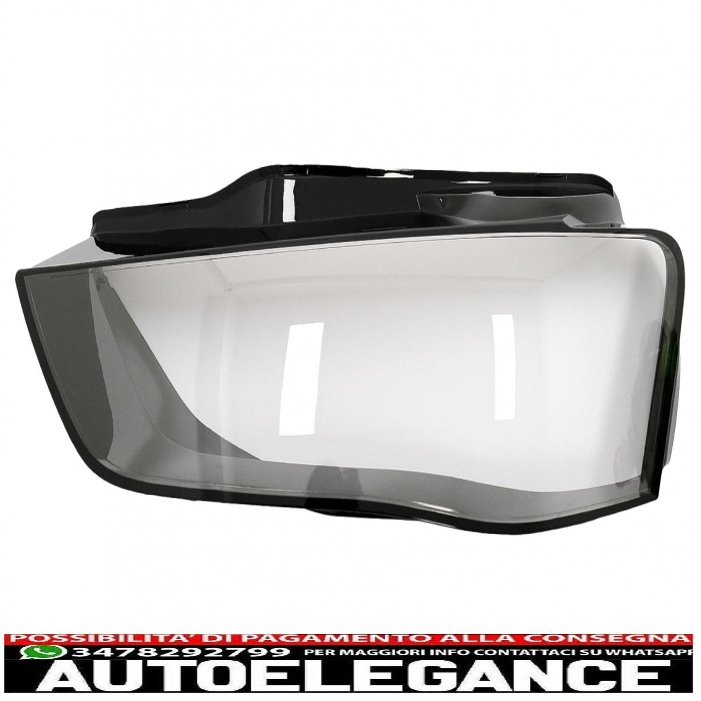 headlights lenses glasses suitable for audi a4 b8.5 8k2 sedan avant (2012-2015)
