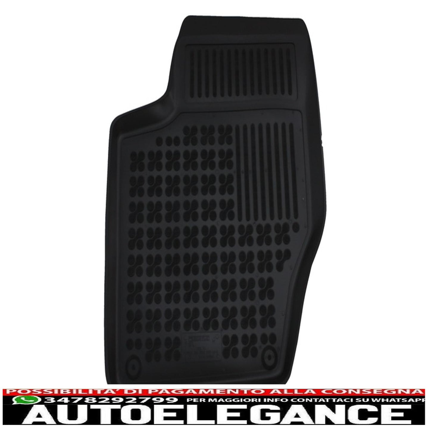 Black mat suitable for peugeot 308 2007-2013