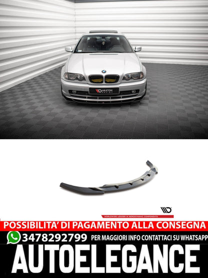 SPLITTER ANTERIORE V.1 ADATTO PER BMW 3 COUPE E46   (1998 - 2003)