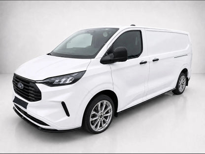 👉Gonne Laterali per Ford Transit Custom L2 MK2 2023+ Sottoporta Nero Lucido👈