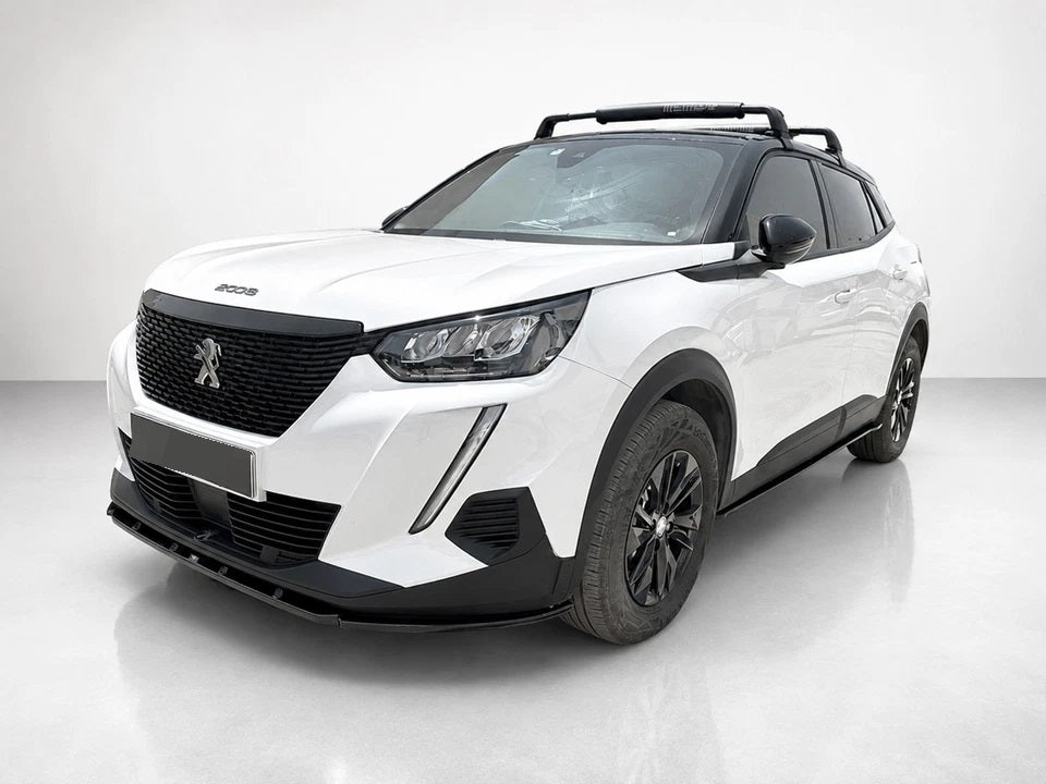 👉Gonne Laterali per Peugeot 2008 MK2 2019+ Prolunghe Sottoporta Nero Lucido👈