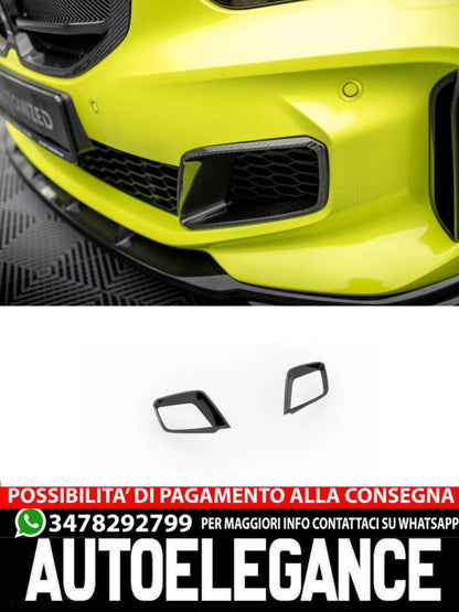 PRESE D'ARIA LATERALI PARAURTI ANTERIORE IN FIBRA DI CARBONIO BMW 1 F40 M-PACK/ M135I