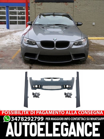 Paraurti anteriore con fendinebbia e proiettori per BMW Serie 3 E92 2006-2009
