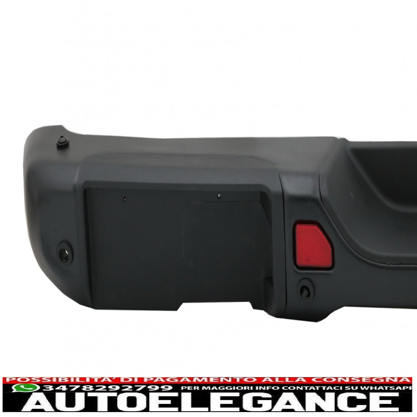 Metal Rear Bumper Fit For Jeep Wrangler JL (2018-up) 10th Anniversary Hard Rock Style