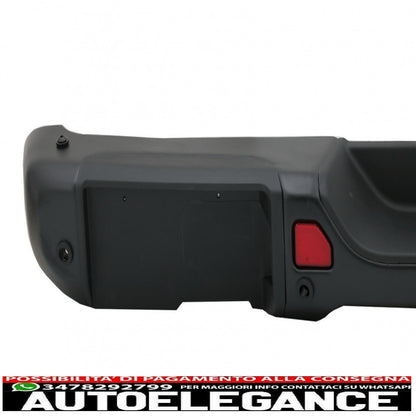 Metal Rear Bumper Fit For Jeep Wrangler JL (2018-up) 10th Anniversary Hard Rock Style