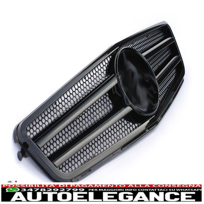 sports grill radiator grill suitable for mercedes w204 s204 glossy black - shows original titleoriginal textgrill sport kühlergrill passt für mercedes w204 s204 glanz schwarz