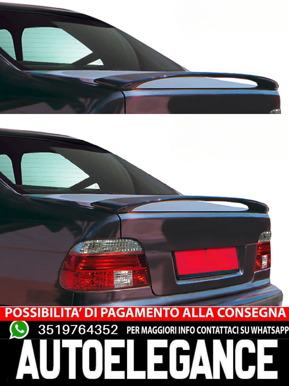 Rear Roof Spoiler Suitable for BMW 5 E39 (PROMO)