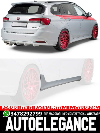 Minigonne laterali adatto per Fiat Tipo 356