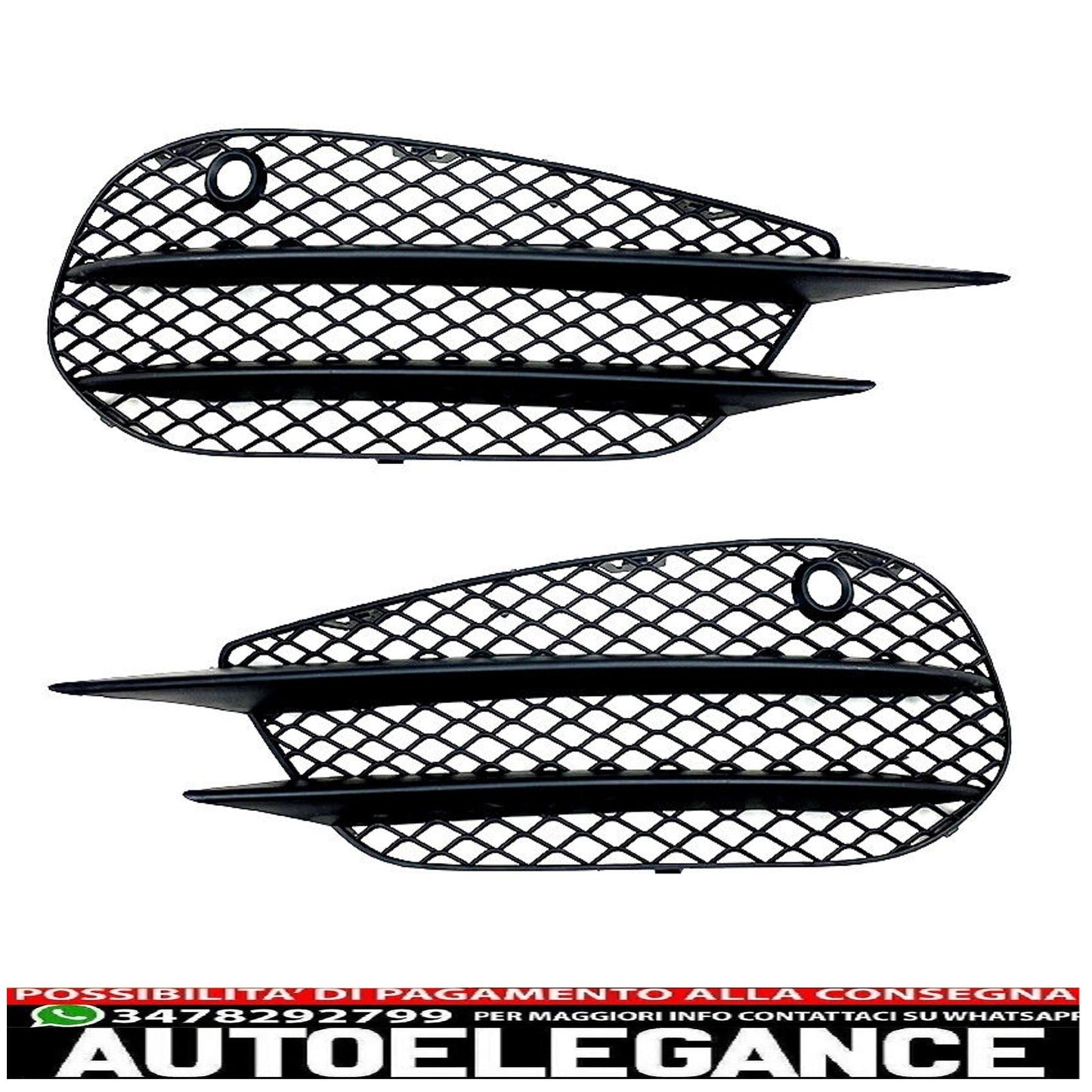 Le alette della griglia nsw si adattano a mercedes w205 classe c con attrezzatura amg (precedente...