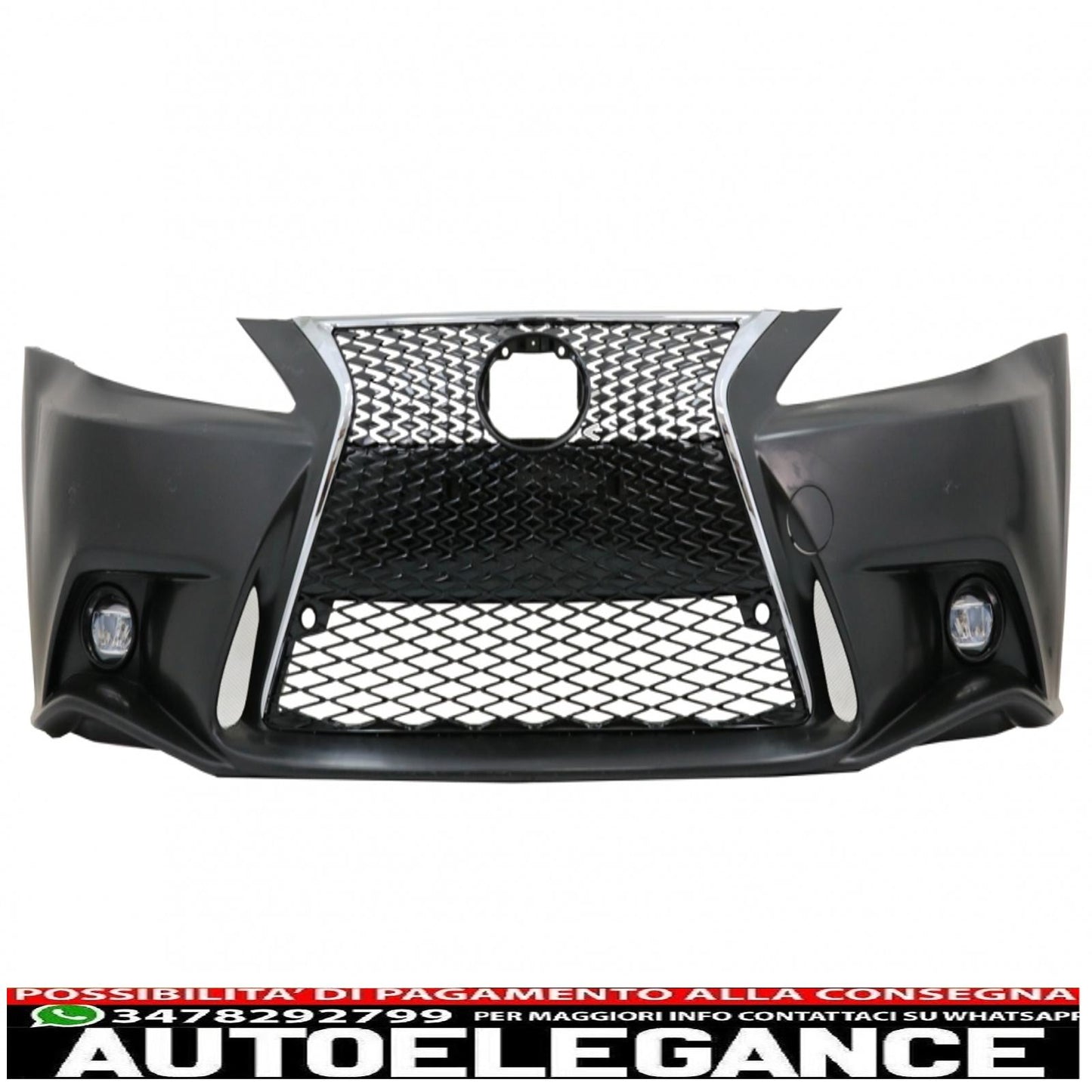 paraurti anteriore con spoiler inferiore adatto per lexus is xe20 (2006-2013) is f sport facelift xe30 dal 2014 in poi design e fari drl a led indicatori di direzione dinamici