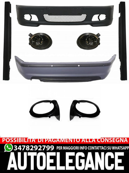 Body kit suitable for BMW 3 Series E46 Sedan (1998-2004) Bumper with PDC